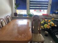 Grajewo ogłoszenia: Sprzedam stół 160×88 po rozłożeniu 200×88 wraz z krzesłami 6... - zdjęcie