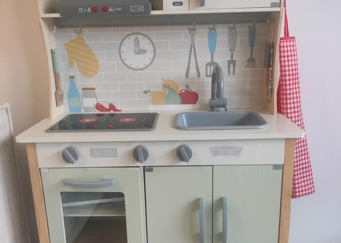 Grajewo ogłoszenia: Sprzedam kuchnie drewniana, sporadycznie używana, efekty świetle...