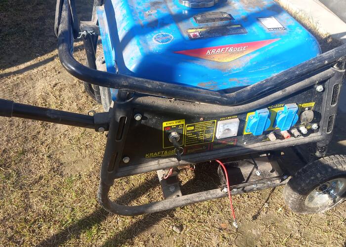 Grajewo ogłoszenia: Witam posiadam agregat prądotwórczy widoczny na zdjęciu sprawny...